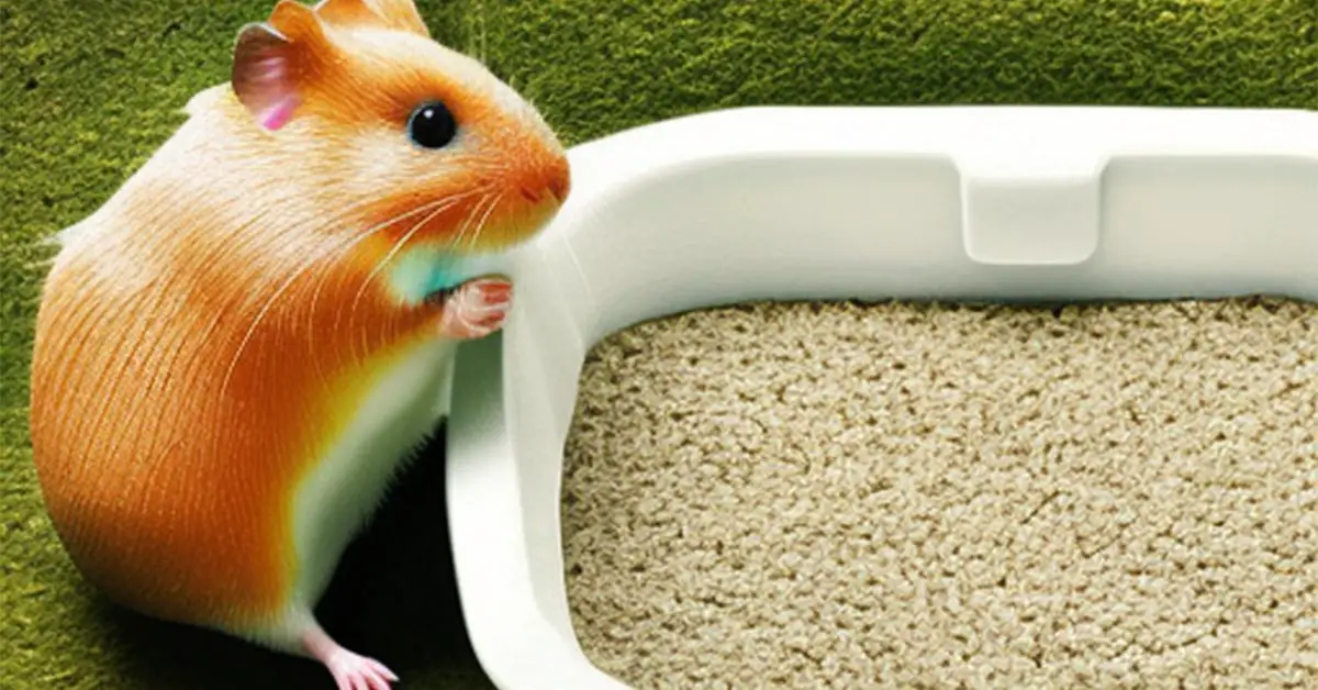 litter box training your hamster