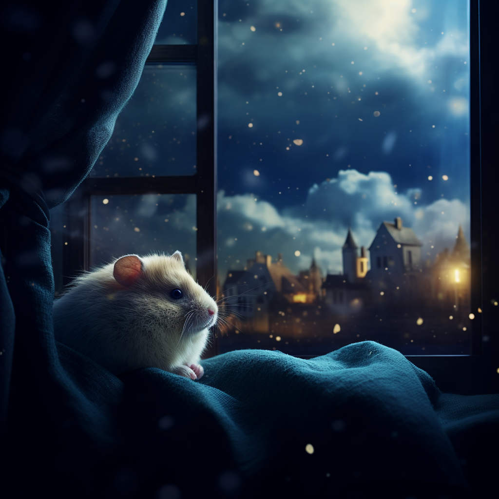 hamster's nocturnal lifestyle